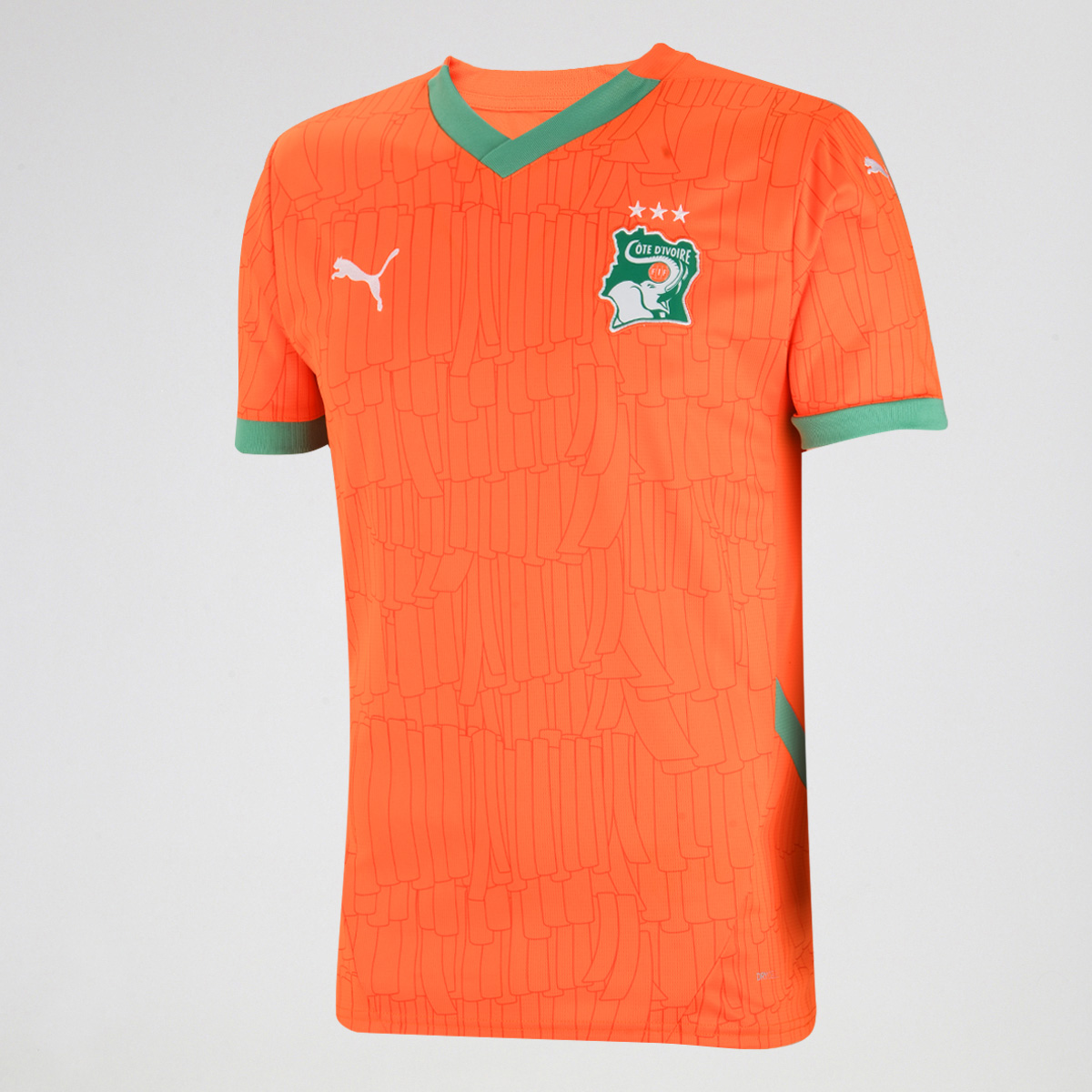 Camiseta Costa de Marfil Puma Titular 2025 para Hombre,  image number null