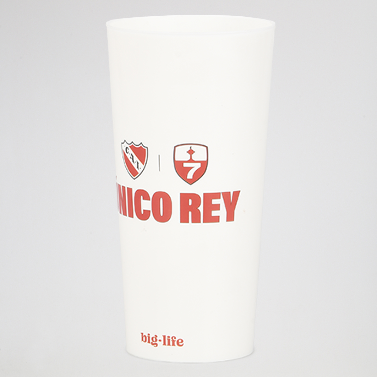 Vaso Big Life Independiente Único Rey,  image number null