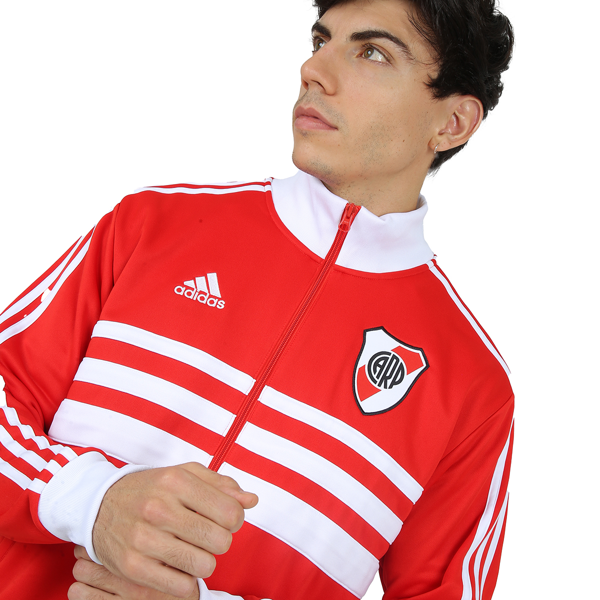 Buzo Fútbol adidas River Plate 3 Tiras Hombre,  image number null