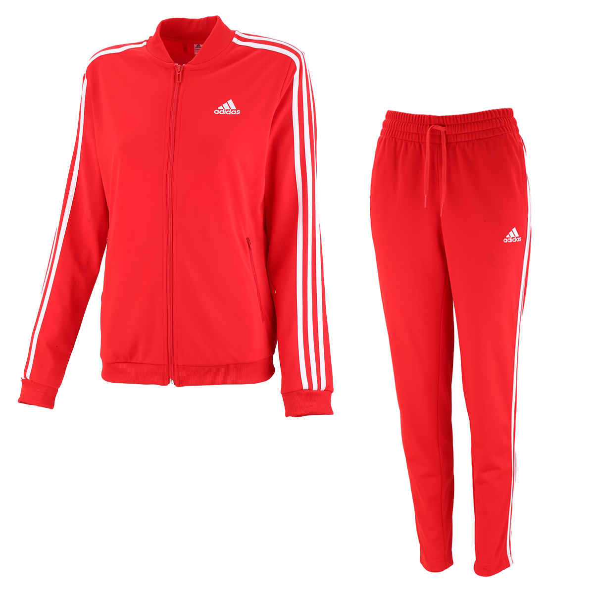 CONJUNTO ADIDAS MUJER Rojo ADIDAS W 3S TR TS HM1913