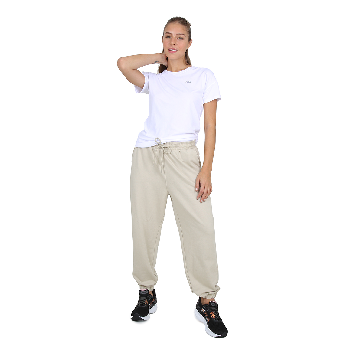 Remera Entrenamiento Fila Classic Mujer,  image number null
