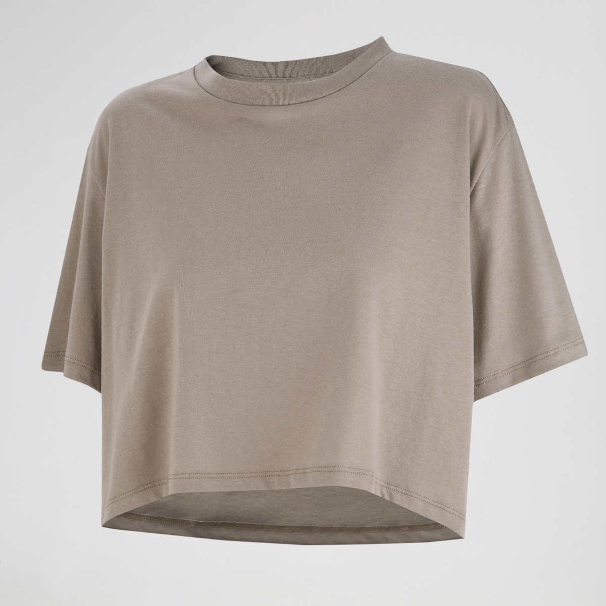 Remera Under Armour Campus Boxy Crop Mujer,  image number null