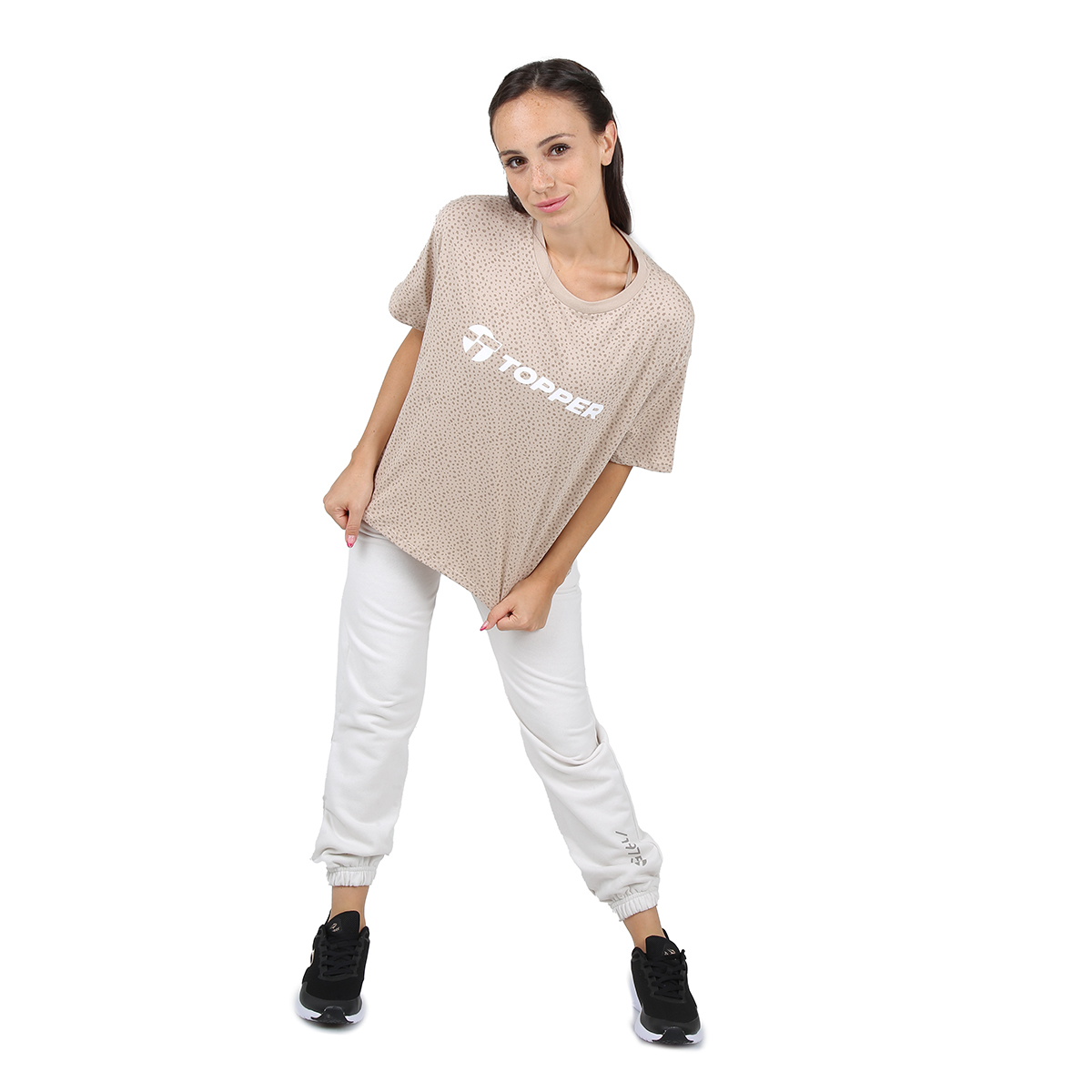 Remera Topper Gtw Loose Brand Mujer,  image number null