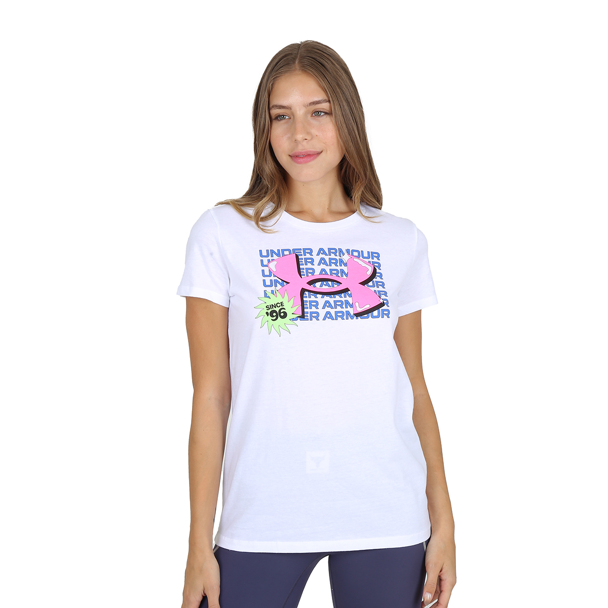 Remera Under Armour Bold Shine Logo Mujer,  image number null
