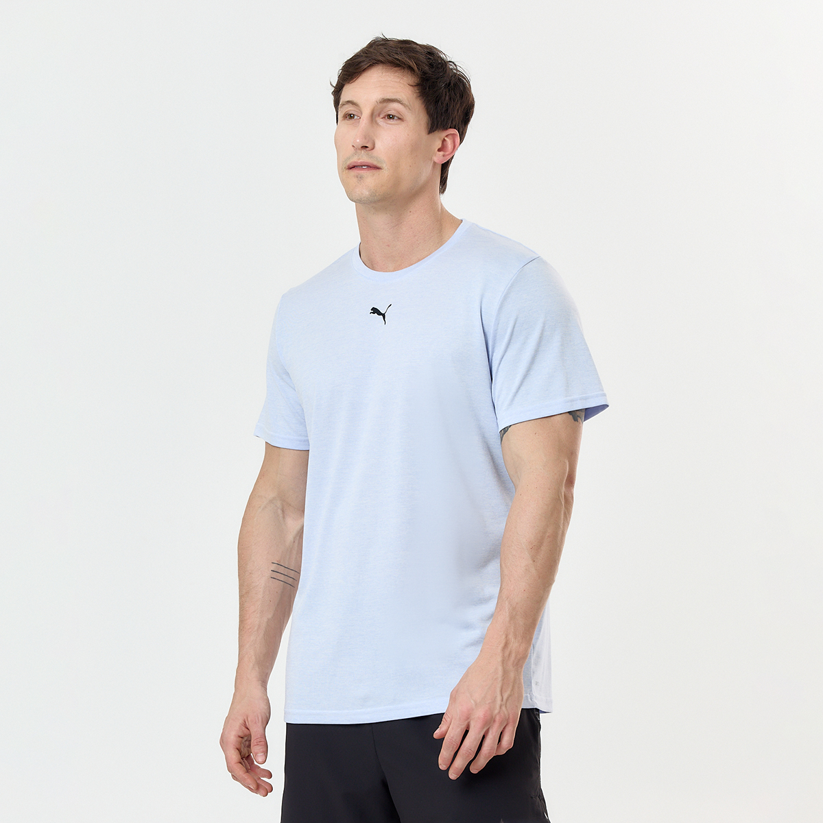 Remera Puma Tad Essentials Heather de Hombre,  image number null