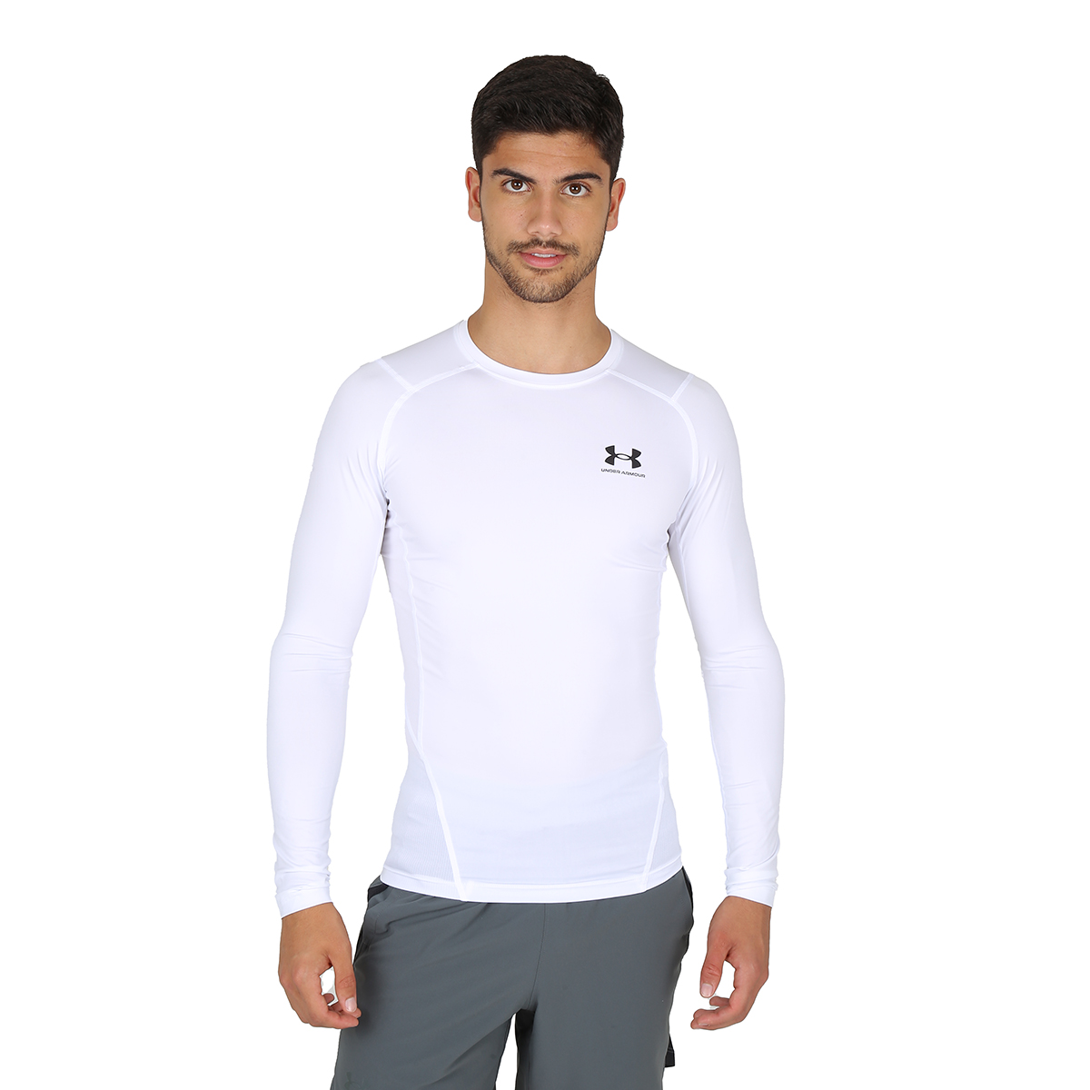 Remera Under Armour Manga Larga HeatGear Compression Dexter