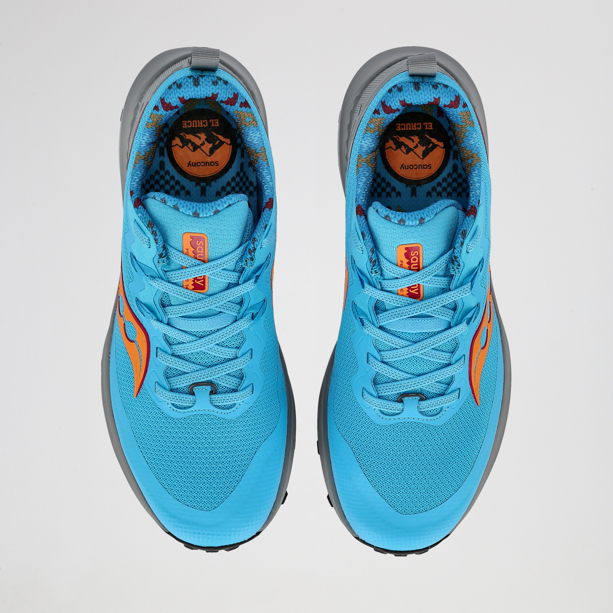 Zapatillas Saucony Peregrine 14 Cruce Cyan Hombre Dexter