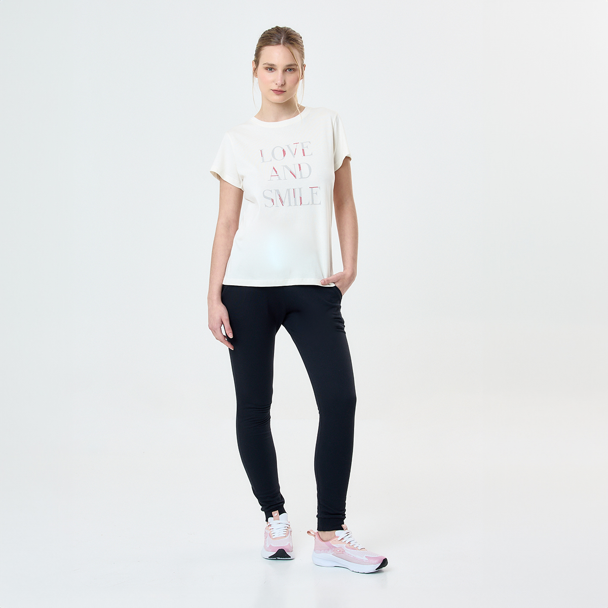 Remera Set Sport Easy Check Print Mujer,  image number null