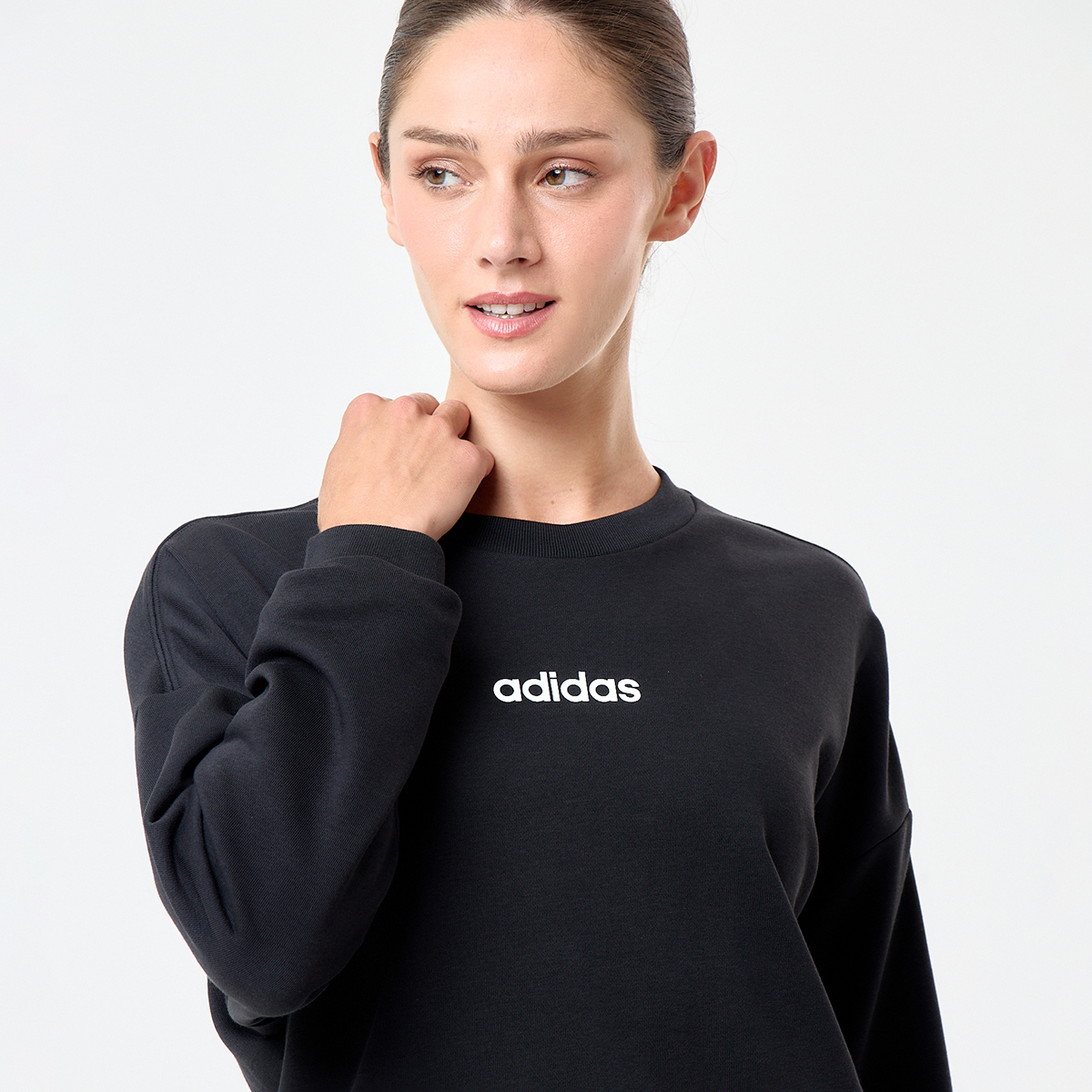 Buzo adidas Essentials Linear French Terry Mujer,  image number null