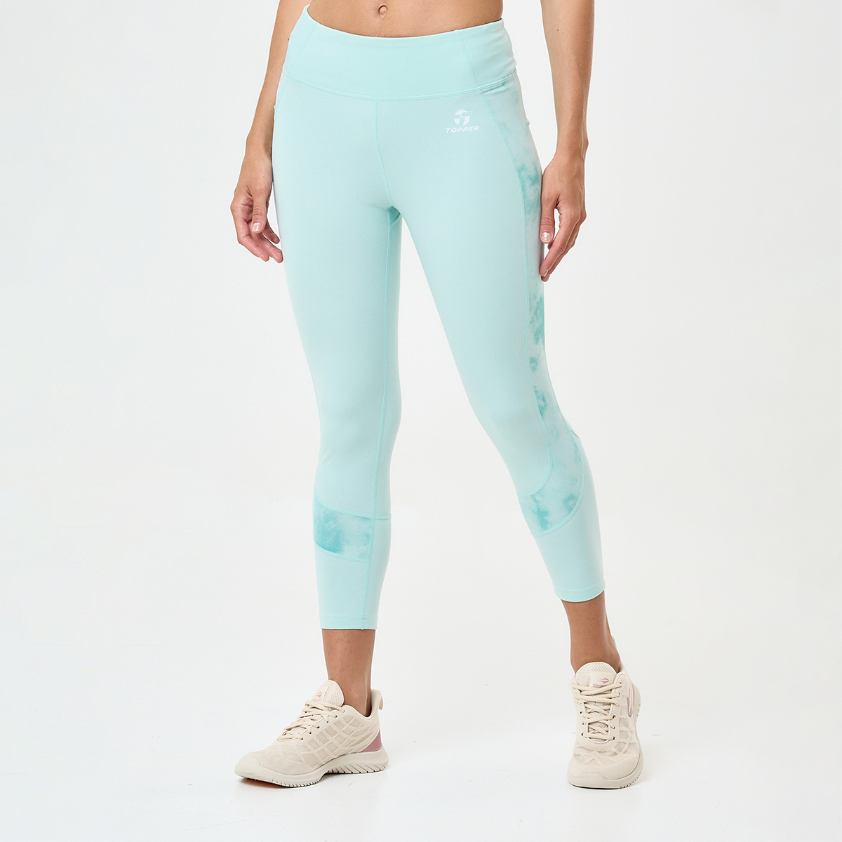 Calza Entrenamiento Topper 7 8 Mujer,  image number null