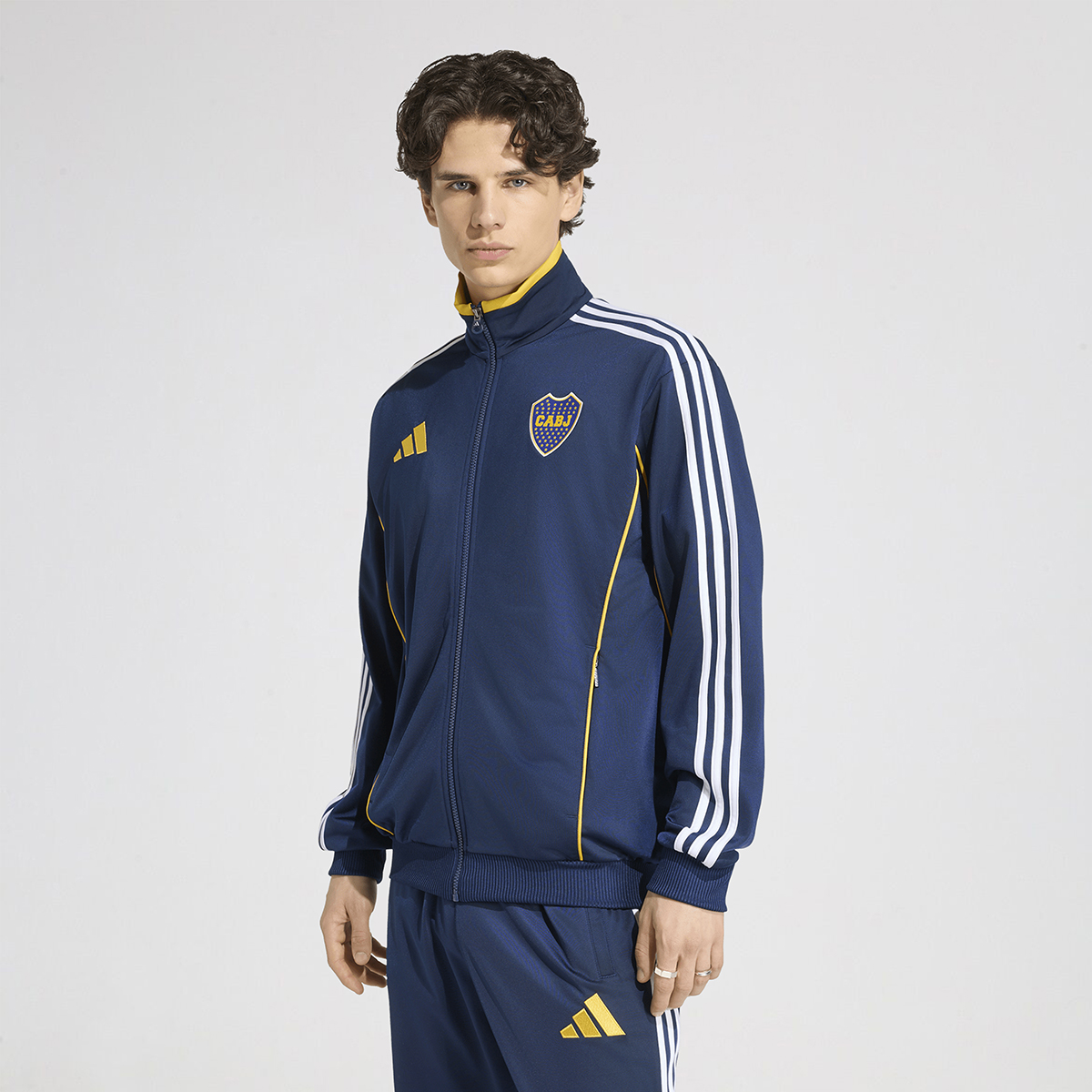 Buzo con Cierre Boca Juniors adidas 25 Aniversario Hombre,  image number null