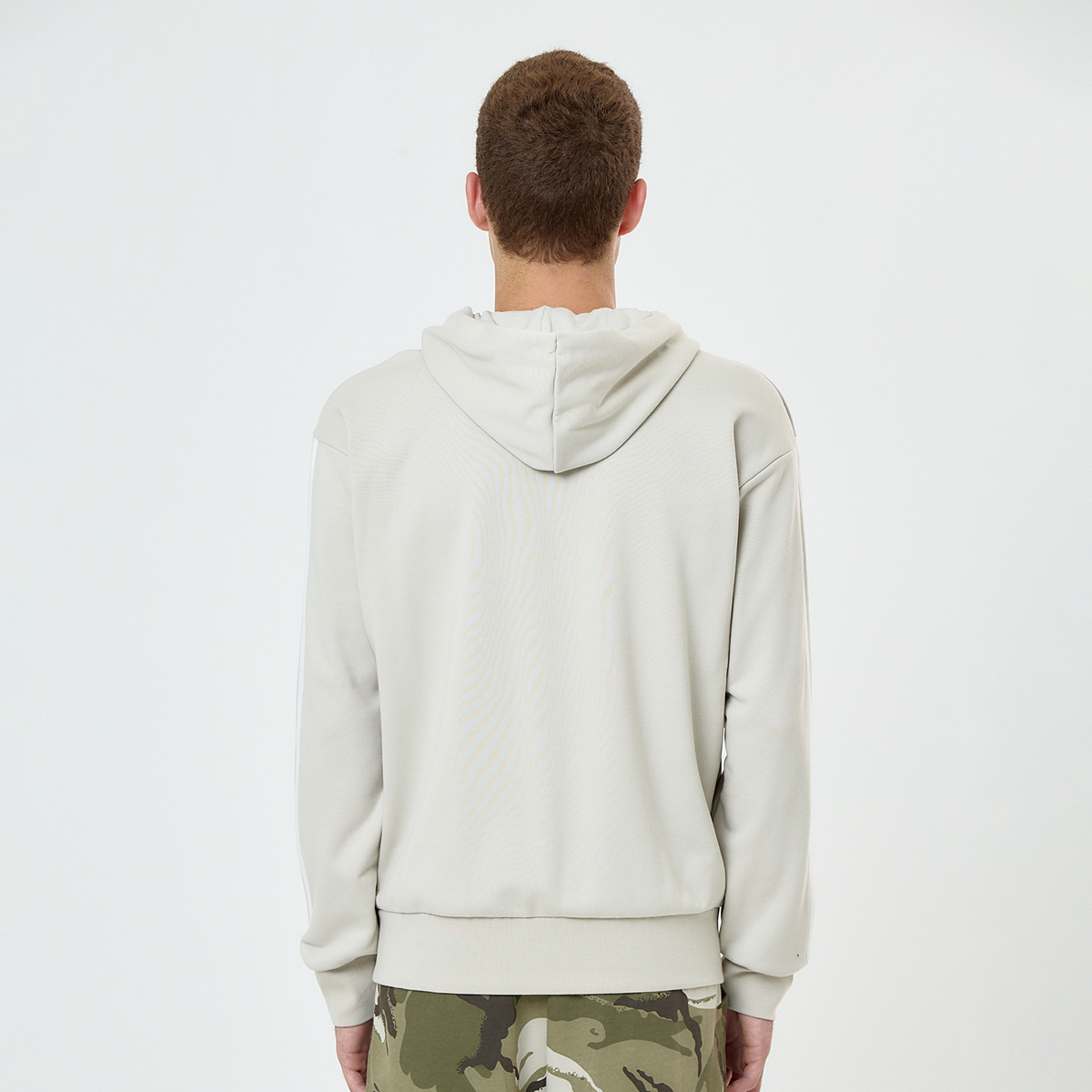 Campera adidas Essentials 3 Tiras French Terry Hombre,  image number null