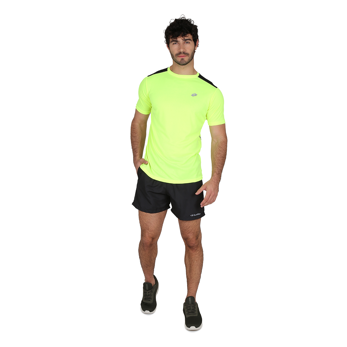 Remera Entrenamiento Lotto Run Fit Hombre,  image number null