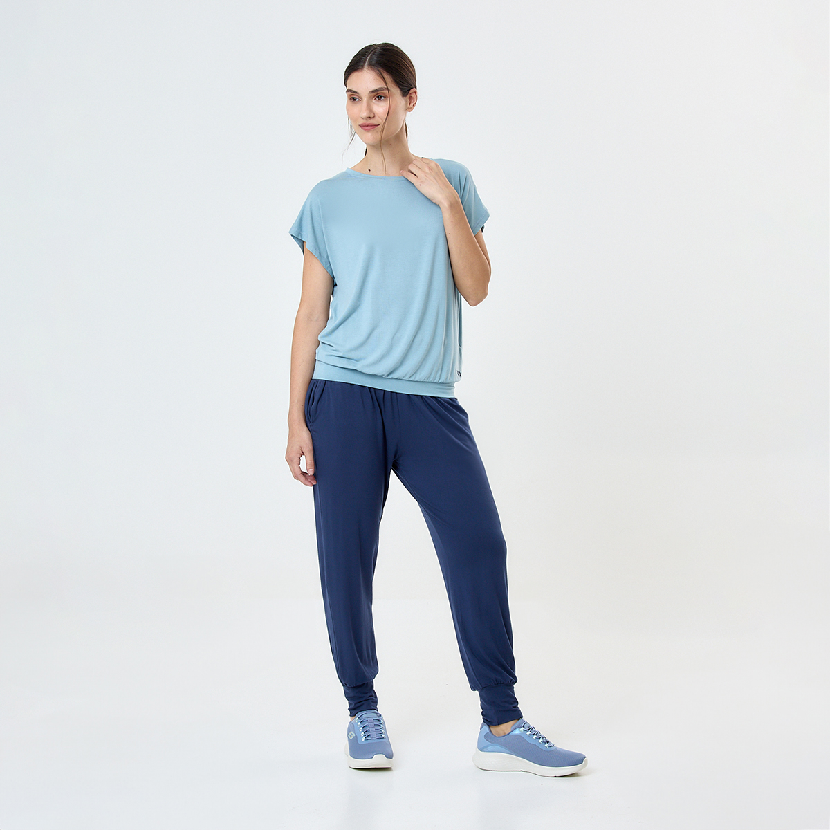 Remera Loop Up Lounge Soft  para Mujer- Comfort Blend- Sin Mangas,  image number null