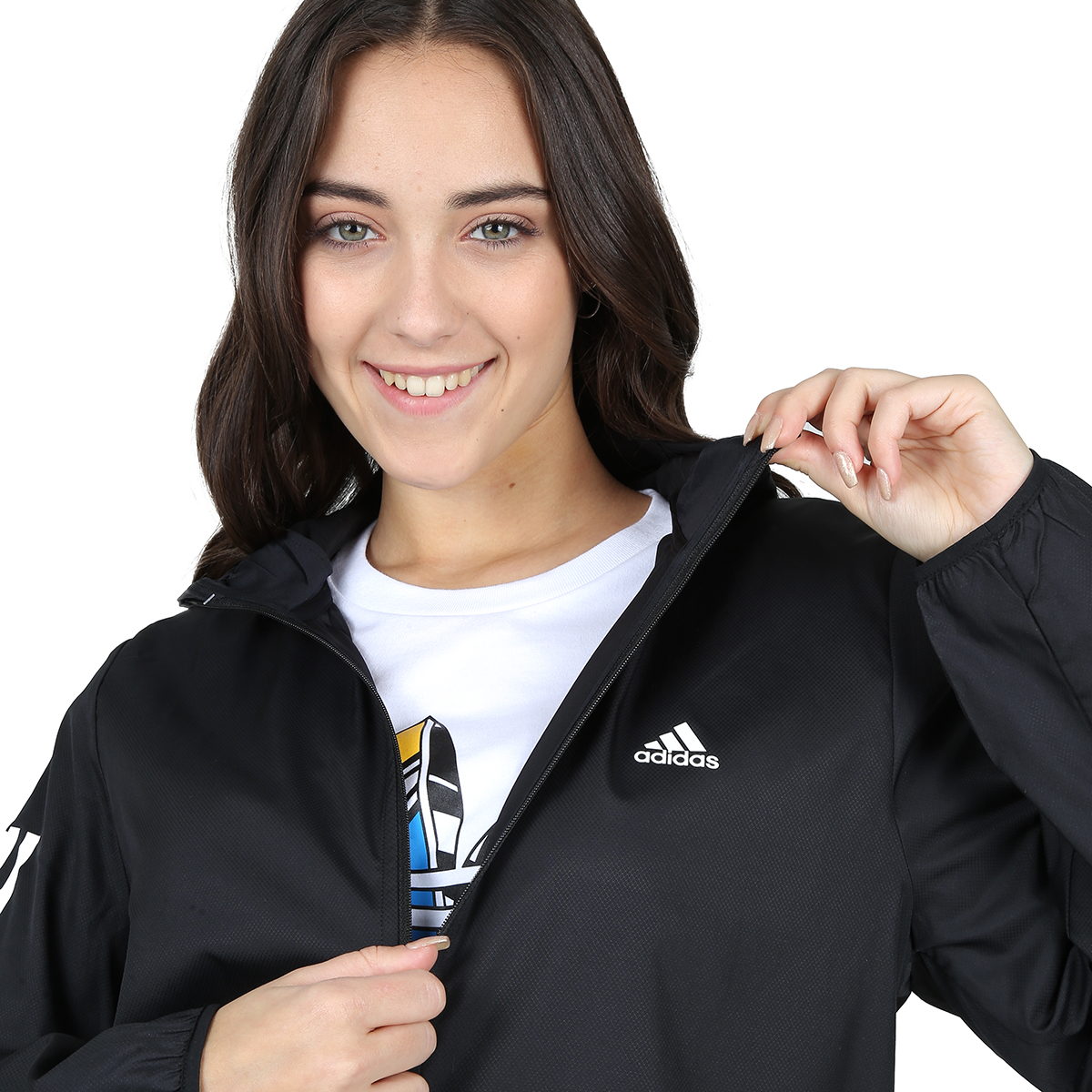 Campera adidas own the run mujer on sale