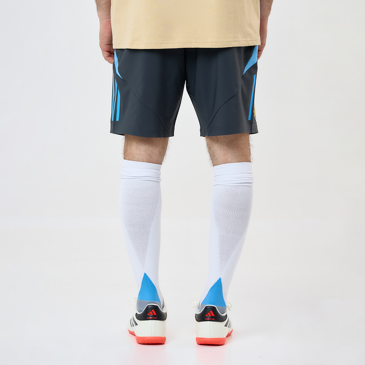 Short Fútbol adidas Argentina Tiro 24 Downtime Hombre,  image number null