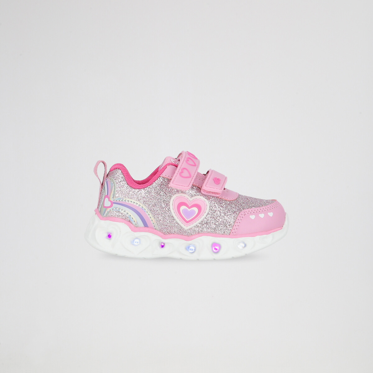 Zapatillas Footy Shiny Heart Ni&ntilde;a con luces,  image number null
