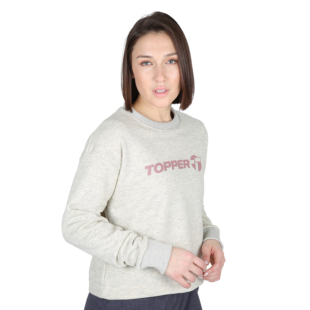 Buzo Urbano Topper Crew Mujer,  image number null