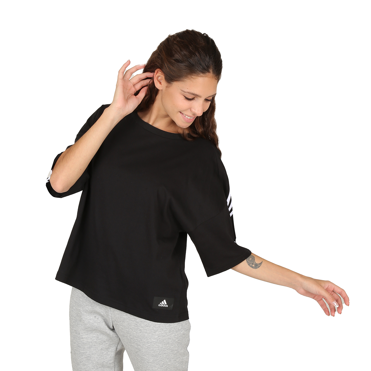 Remera adidas Sportswear Future Icons 3 Bandas Dexter