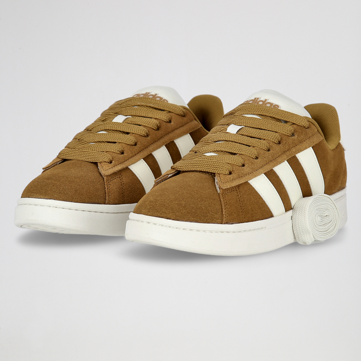 Zapatillas adidas marrones cuero on sale
