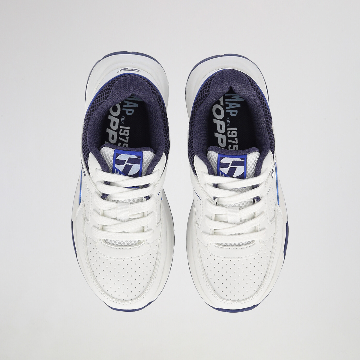 Zapatillas cuero sint&eacute;tico Topper Map Infantil,  image number null