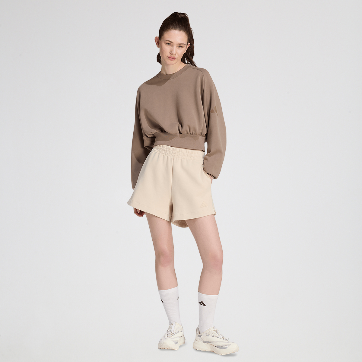 Buzo adidas Soft Lux Holgado Mujer,  image number null