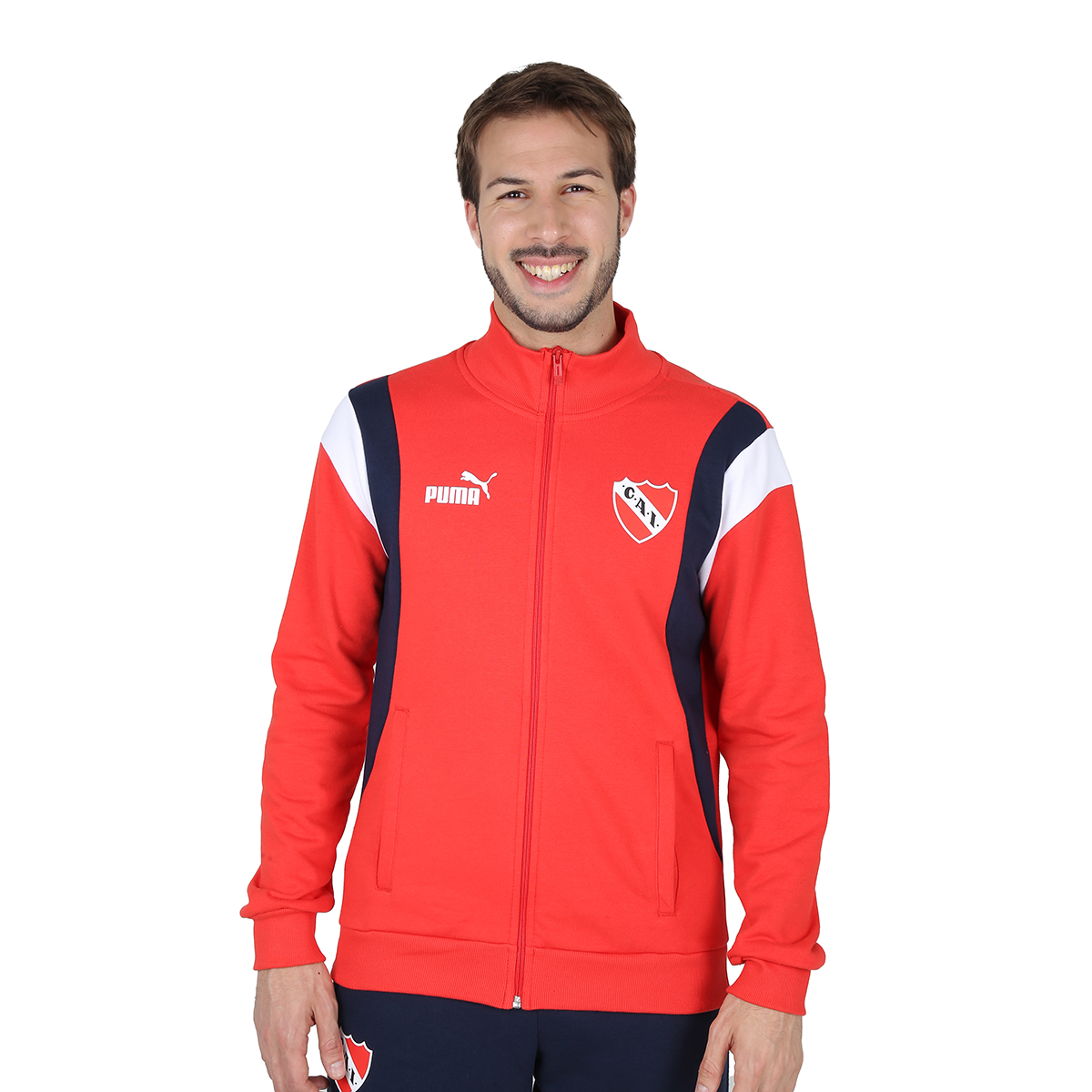 Campera Puma Club Atlético Independiente Ftbarchive Hombre,  image number null