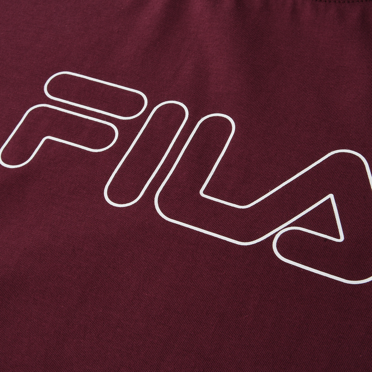 Remera Fila Regular Letter Outline para Mujer,  image number null