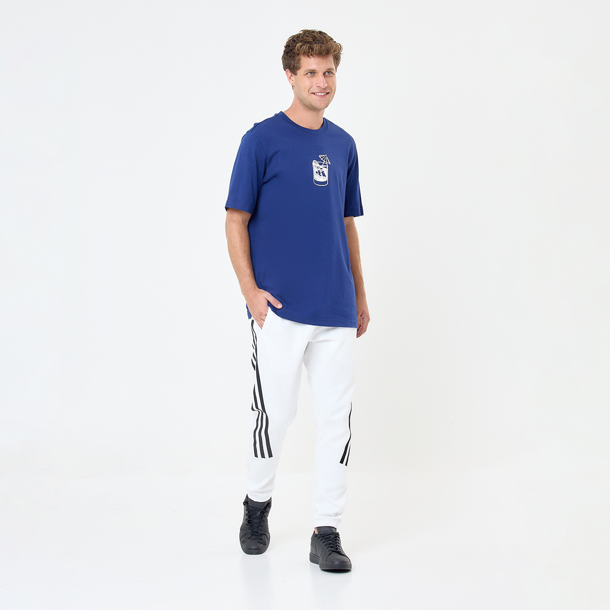 Pantalón adidas Future Icons 3 Tiras Hombre,  image number null