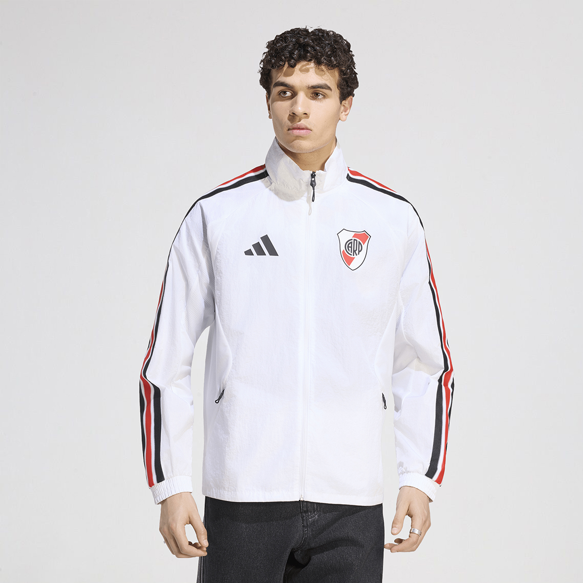 Buzo con Cierre River Plate adidas Titular 26 27,  image number null