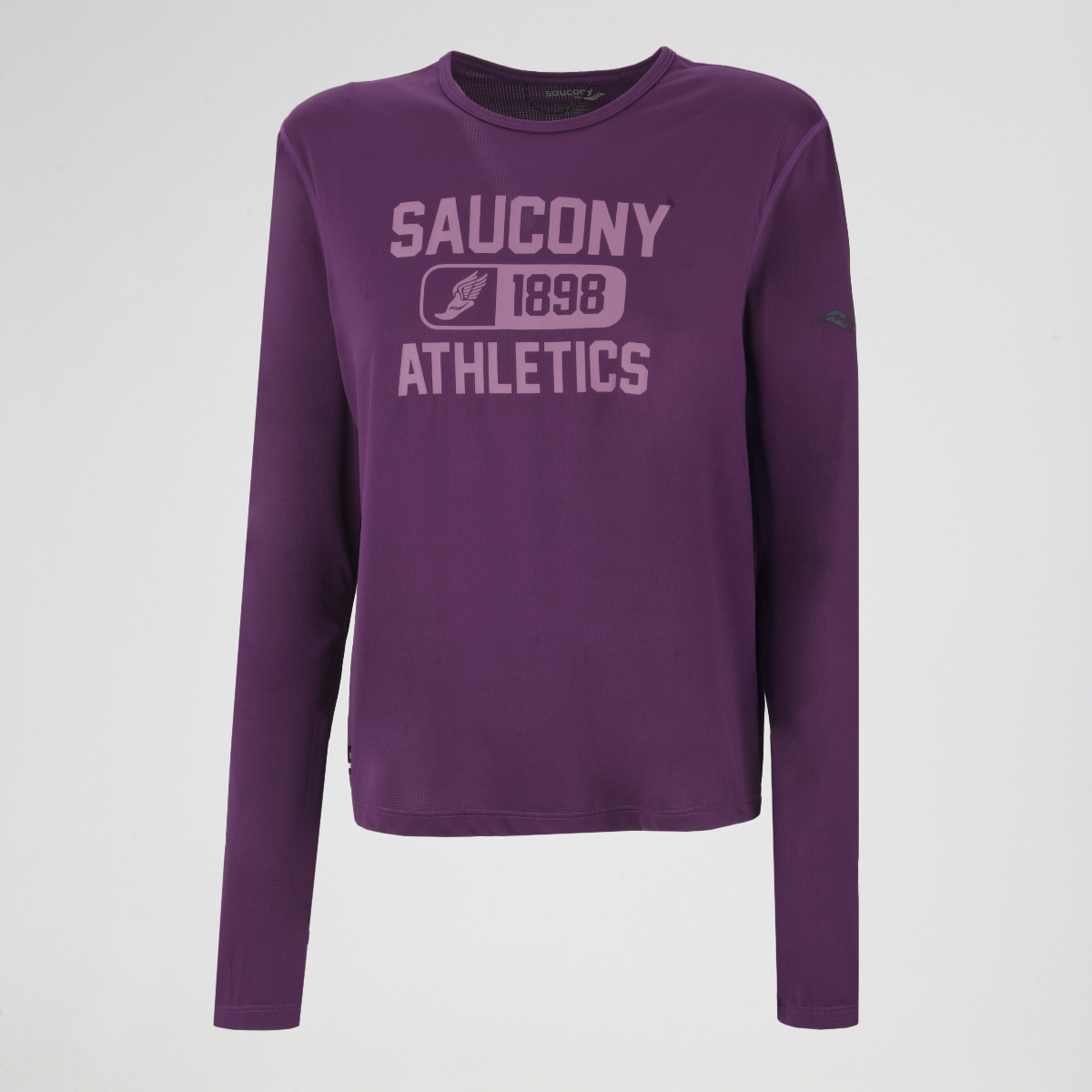 Remera Saucony Stopwatch Graphic de manga larga Mujer,  image number null