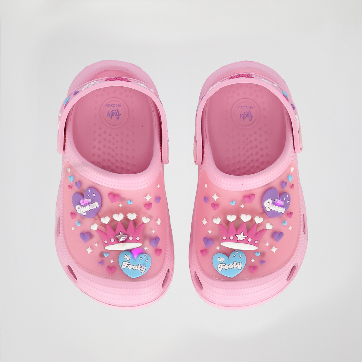 Zuecos Footy Queen con Luz Infantil,  image number null