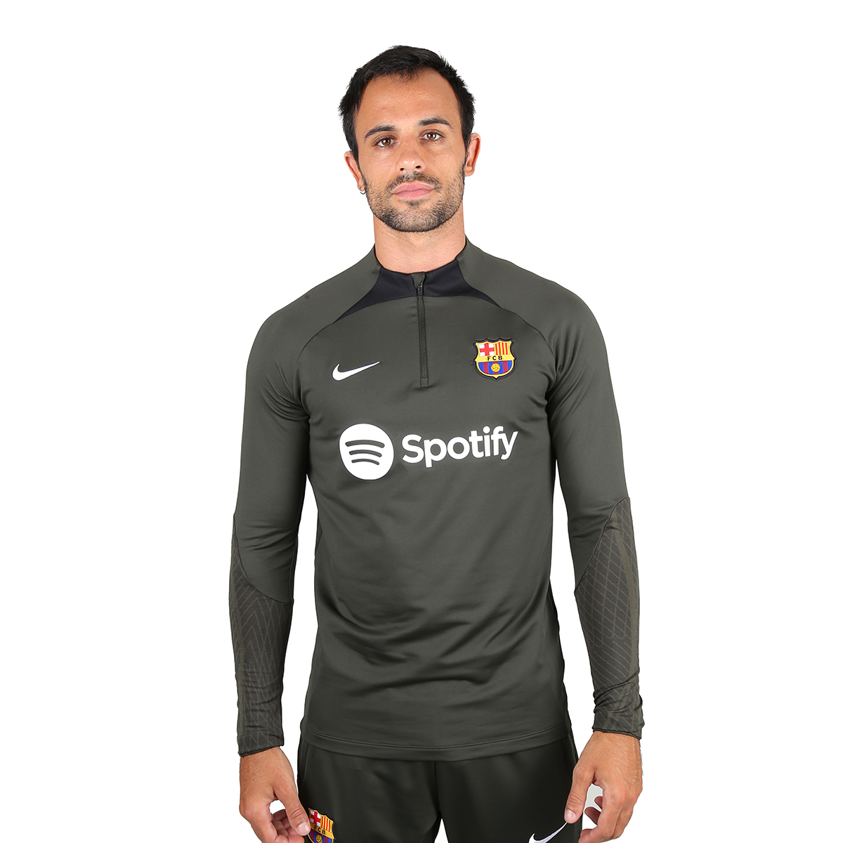 Camiseta Futbol Nike Fc Barcelona Strike Manga Larga Hombre Dexter