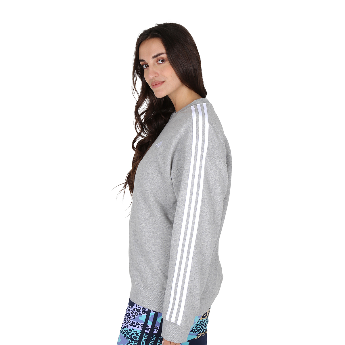 Buzo Urbano adidas Essentials 3 Stripes Mujer,  image number null