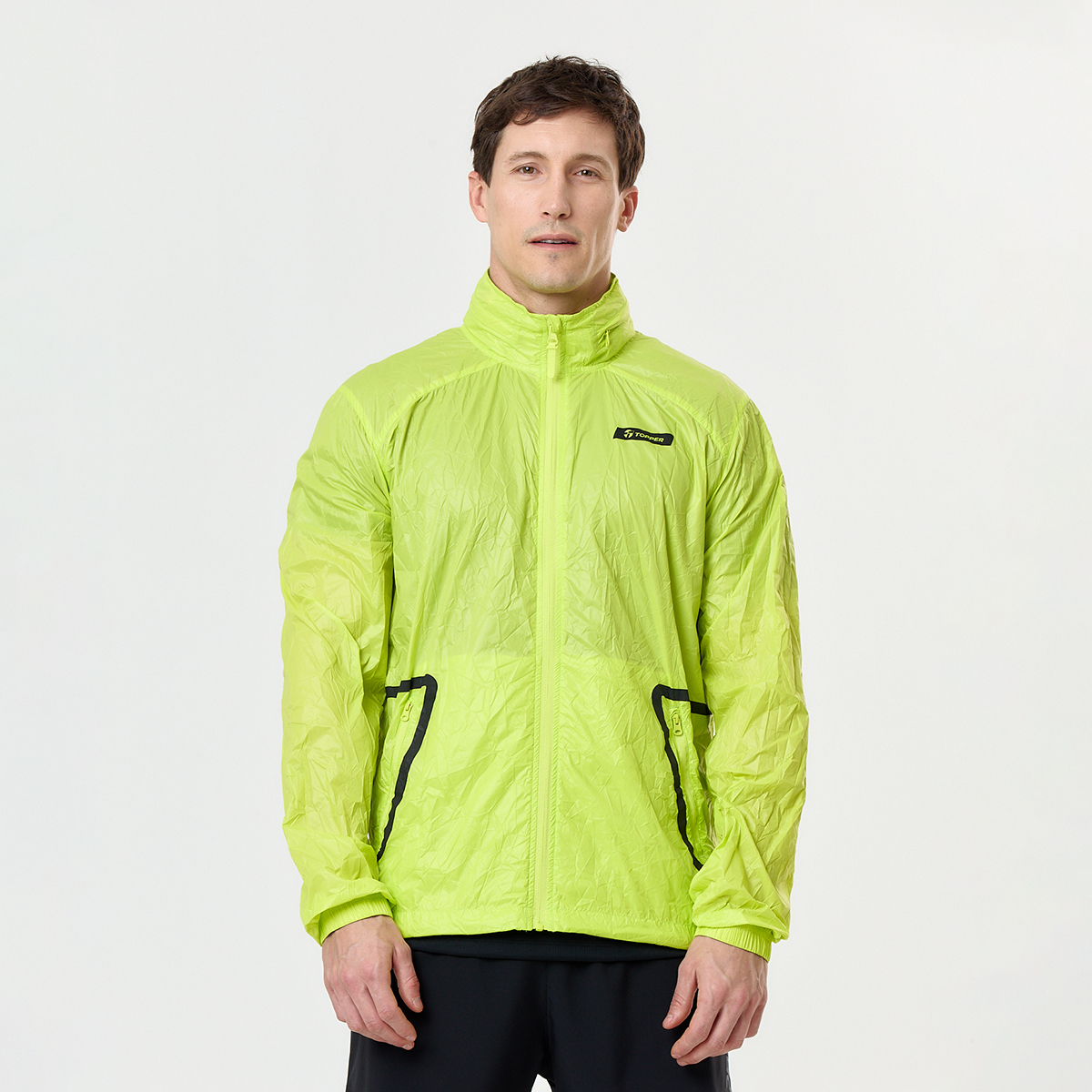 Campera Running Topper Crinkled para Hombre,  image number null