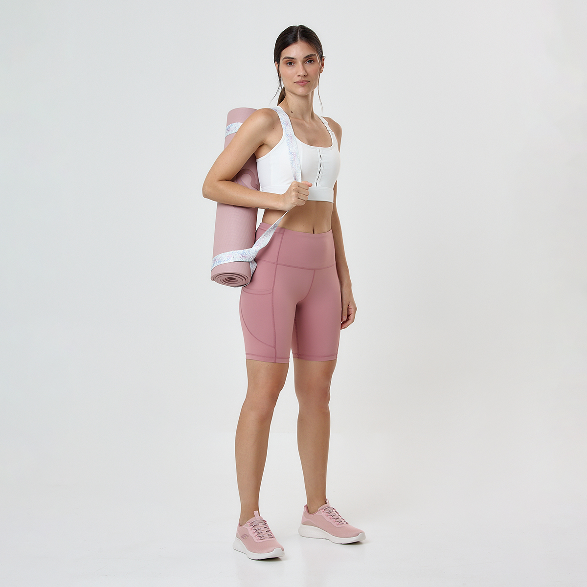 Calza Loop Up Pure Lotus - Lift Up Mujer- Ciclista - Con Bolsillos Laterales,  image number null