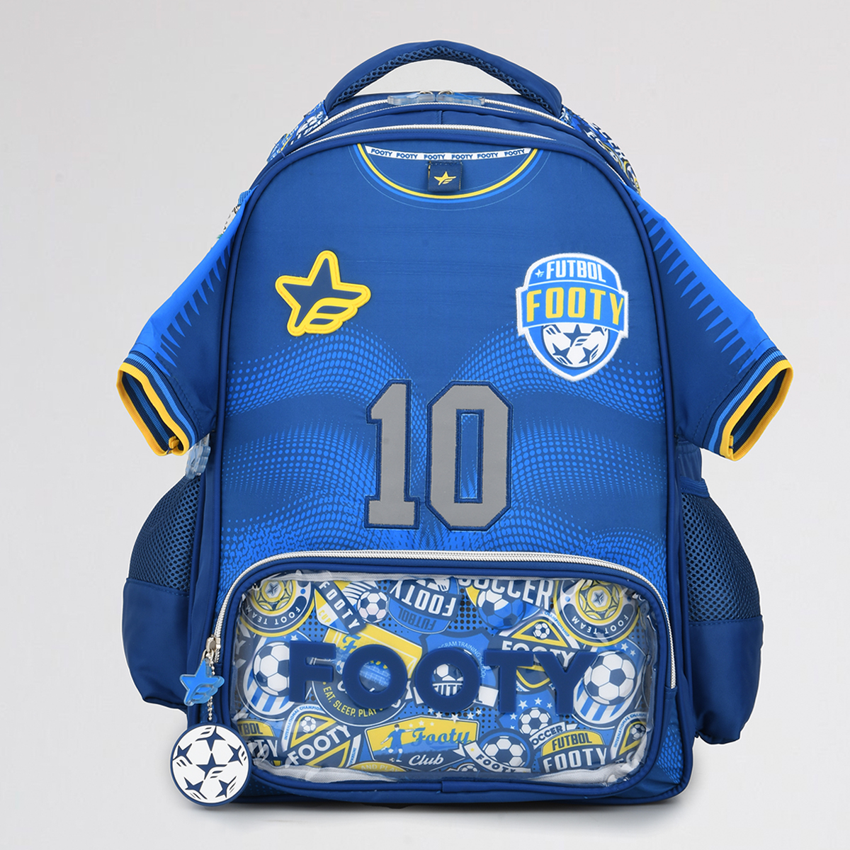 Mochila Footy Espalda Dream Team 18 Ni&ntilde;o con estuche,  image number null