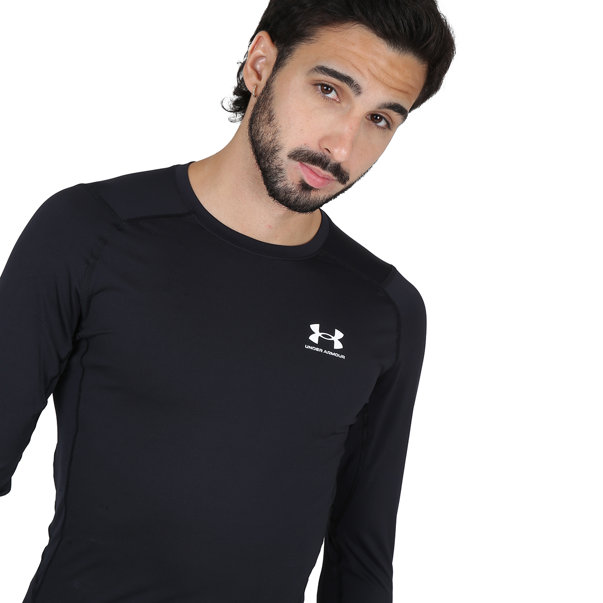 Under Armour Camiseta Heatgear Gris Hombre