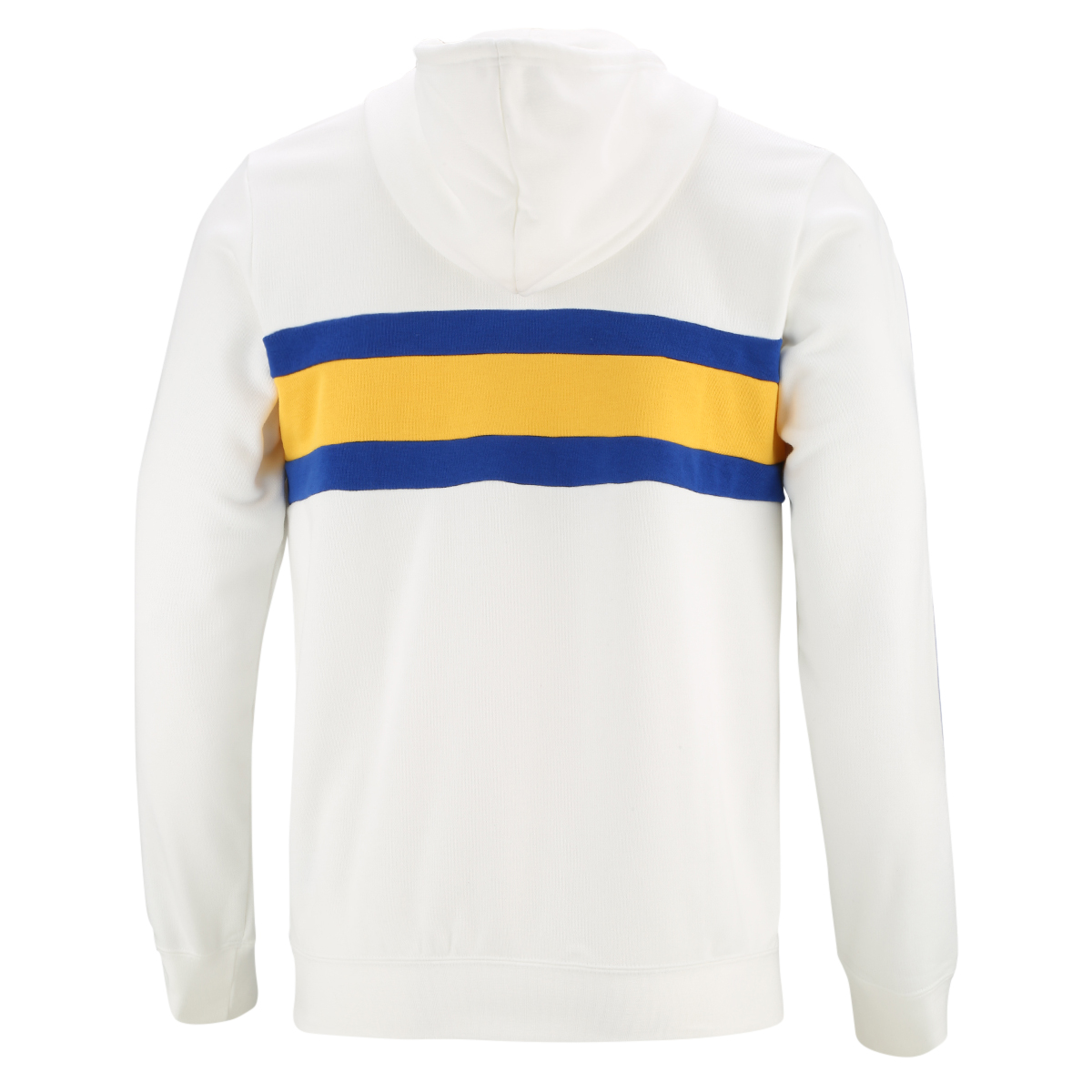 Buzo con capucha boca juniors 3 tiras shop