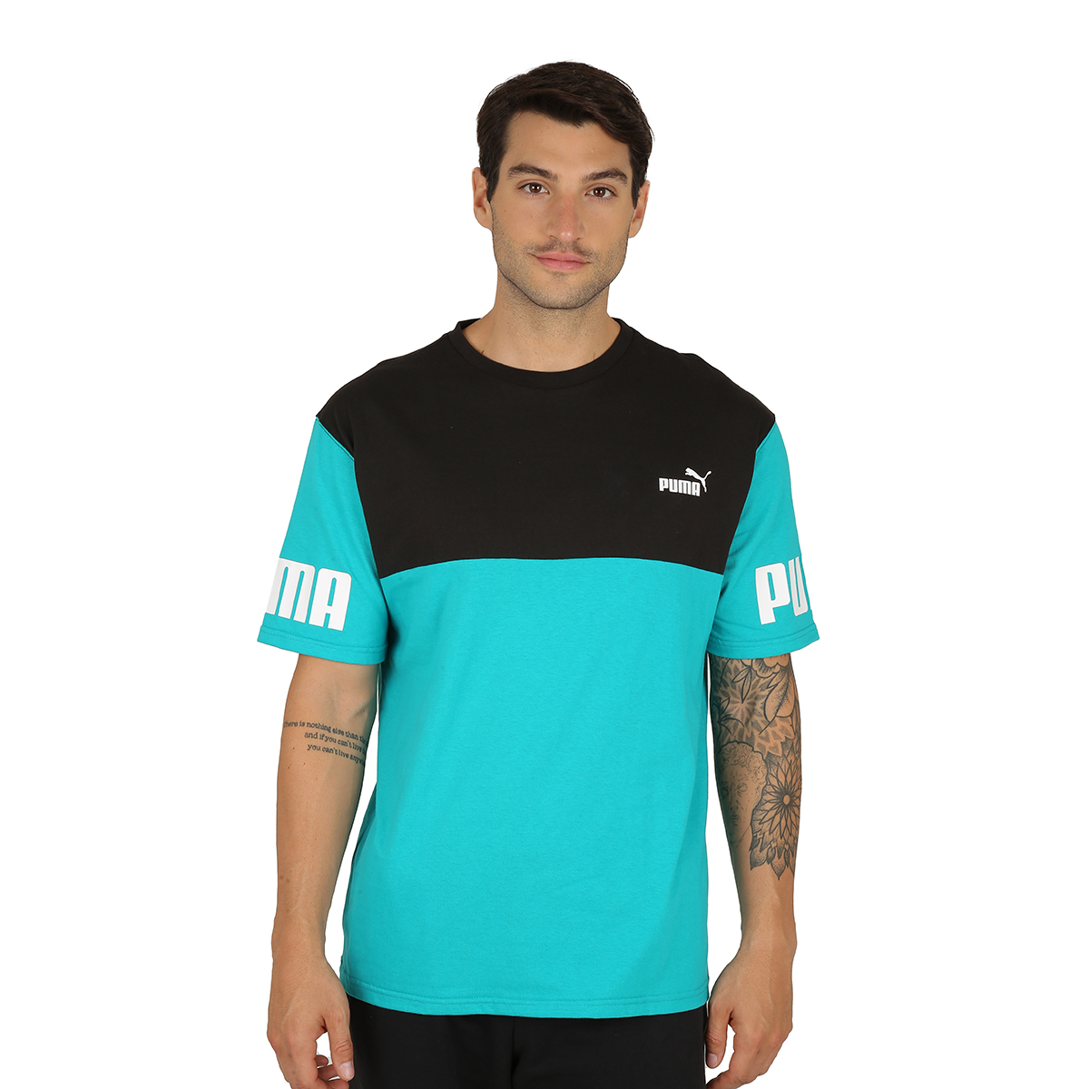 Remera Puma Power Colorblock Hombre Dexter