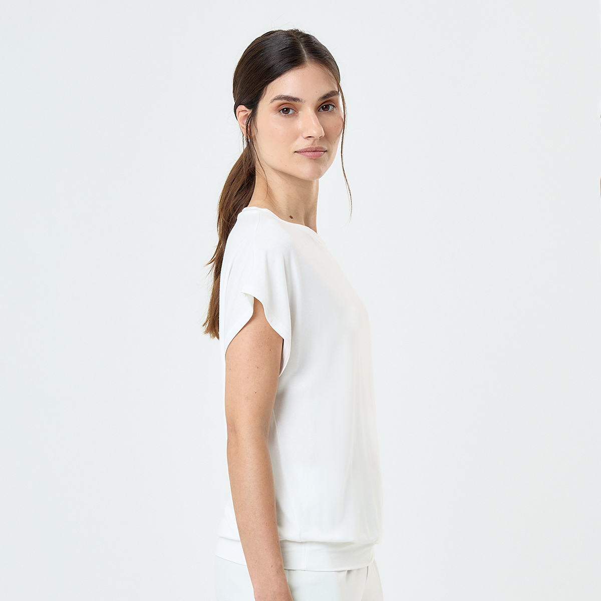 Remera Loop Up Lounge Soft  Mujer- Comfort Blend- Sin Mangas,  image number null
