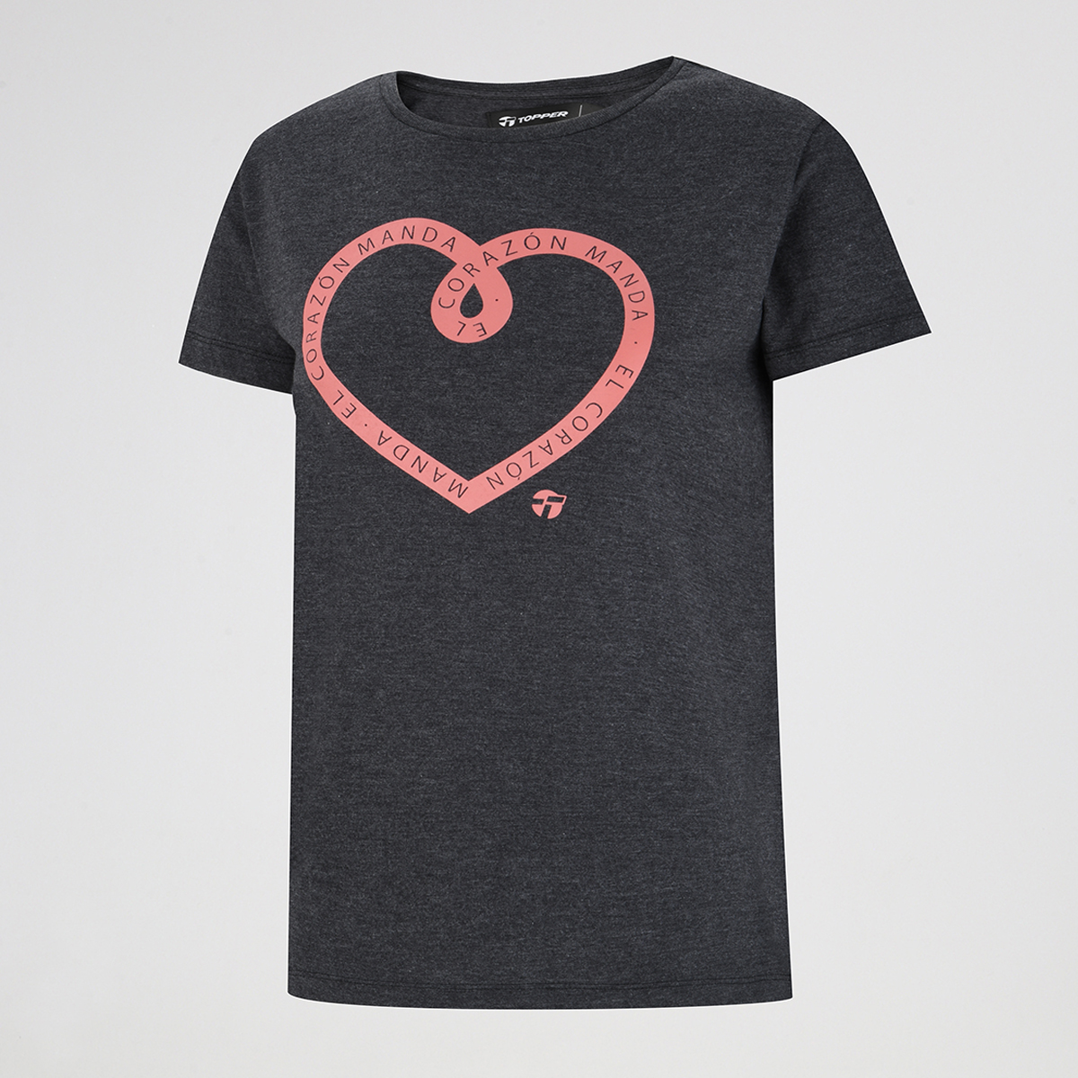 Remera Topper Corazón Mujer,  image number null