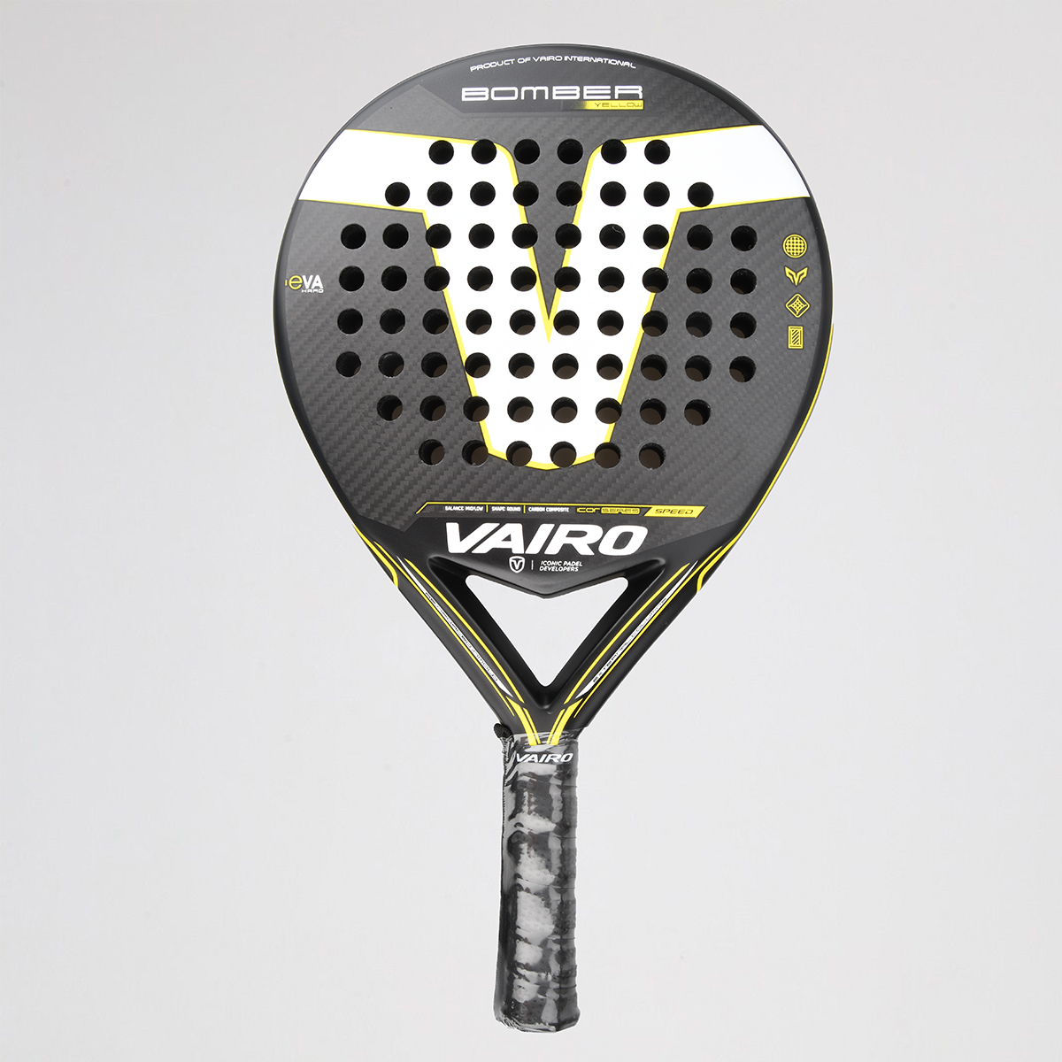 Paleta P&aacute;del Vairo Yellow 8.3,  image number null