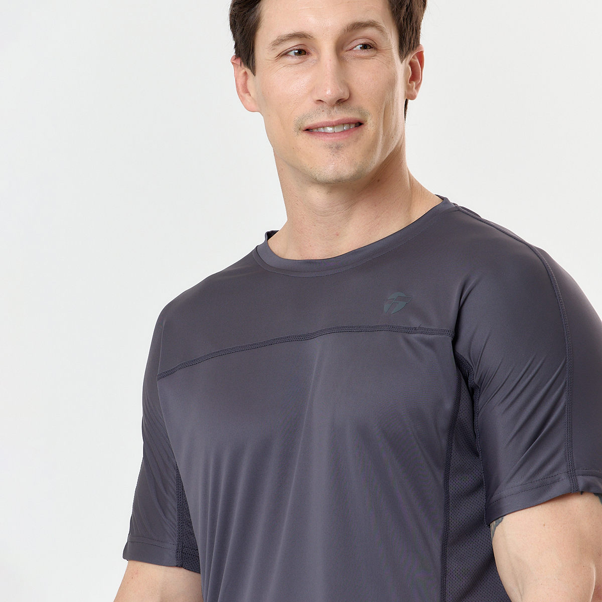 Remera Running Topper Mesh Hombre,  image number null