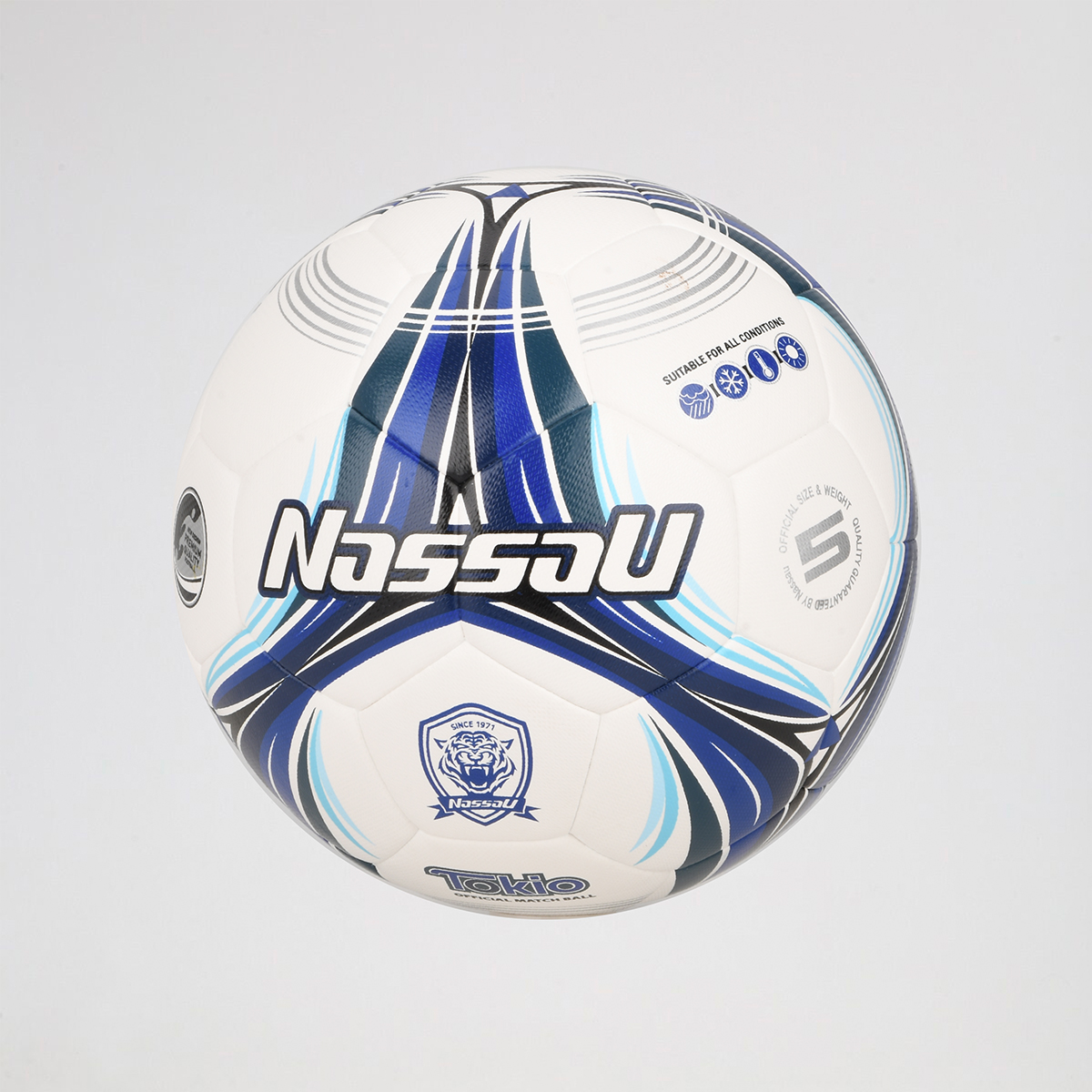 Pelota F&uacute;tbol Nassau Tokio N5,  image number null