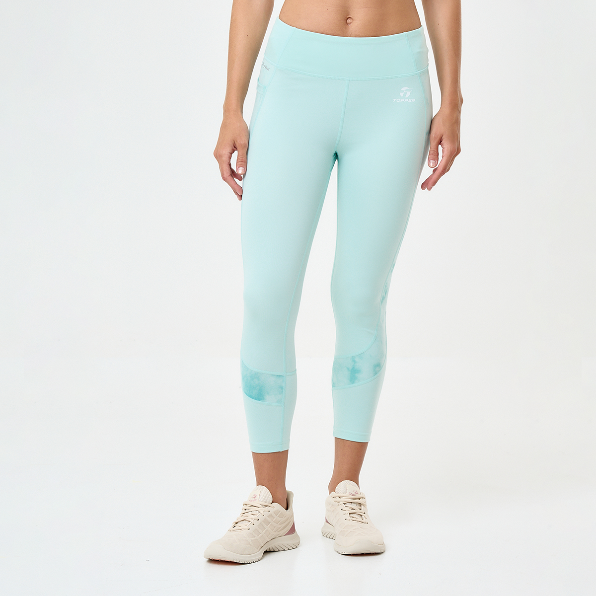 Calza Entrenamiento Topper 7 8 Mujer,  image number null