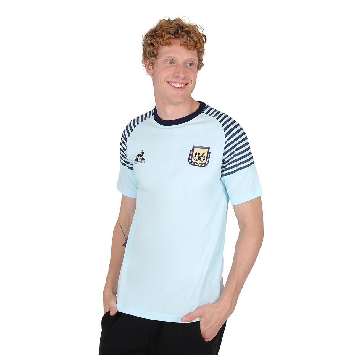 Remera Le Coq Sportif Argentina Homenaje 86 Inspiration Dexter