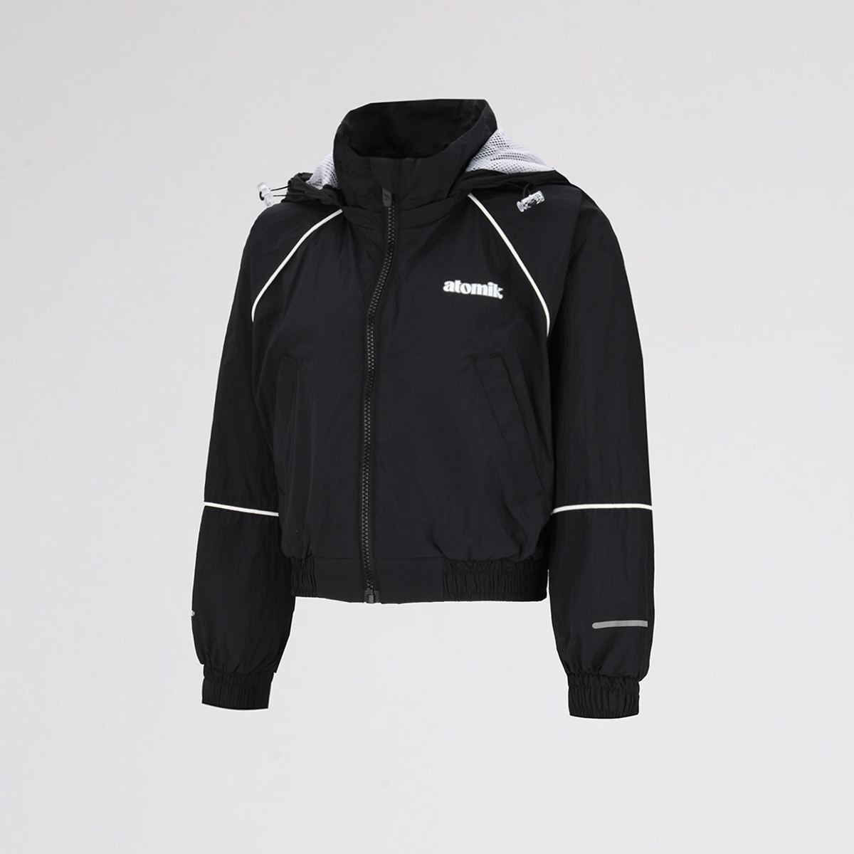 Campera Atomik Soft Windbreaker Ni&ntilde;a con capucha,  image number null