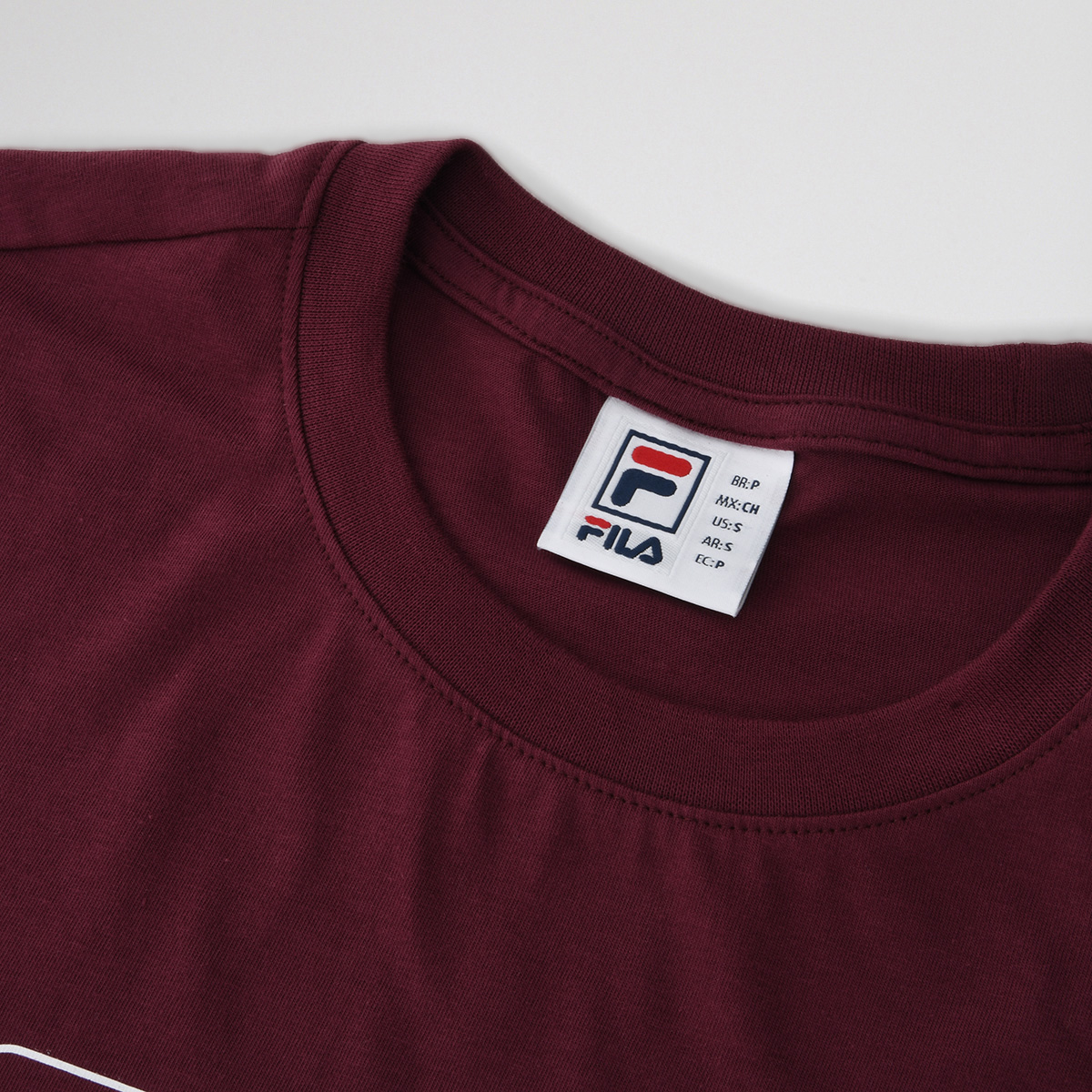 Remera Fila Regular Letter Outline para Mujer,  image number null
