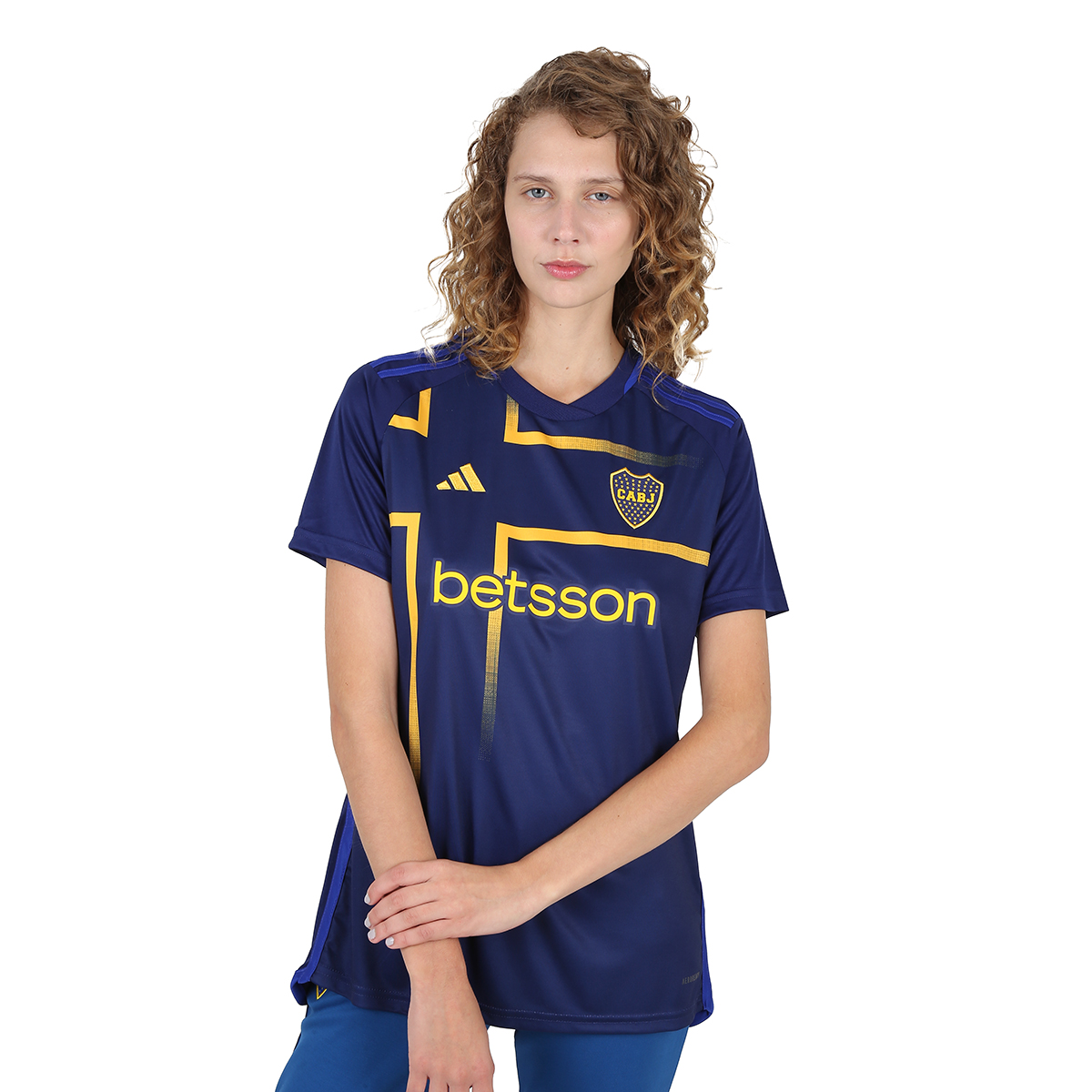 Camiseta Boca Juniors adidas Alternativa 23/24 Mujer,  image number null